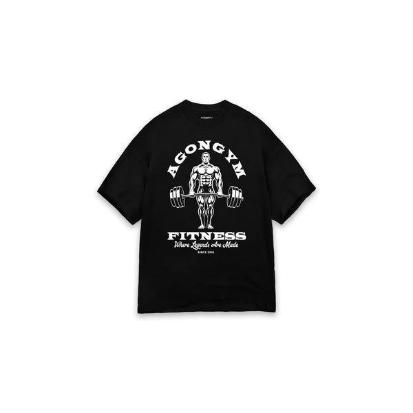 OVERSIZE GOLDS TRIBUTE - BLACK