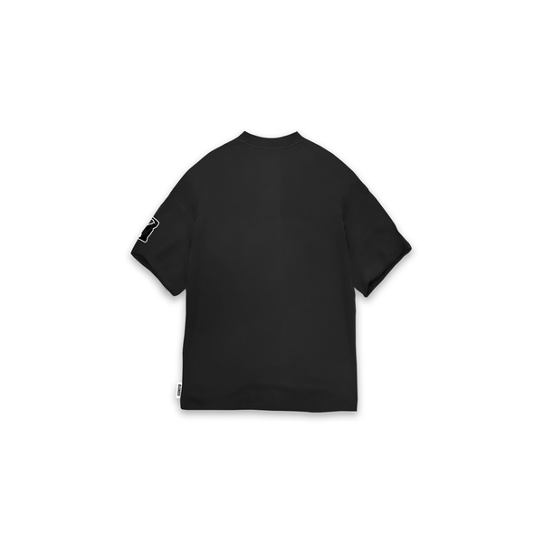 OVERSIZE MUSCLE GIANTS - WASHED BLACK