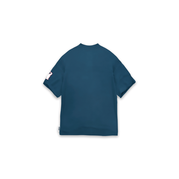 OVERSIZE MUSCLE GIANTS - WASHED BLUE