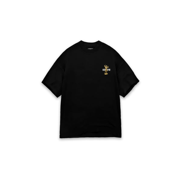 OVERSIZE CONQUER - BLACK