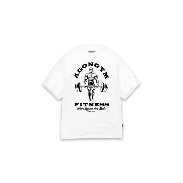 OVERSIZE GOLDS TRIBUTE - WHITE